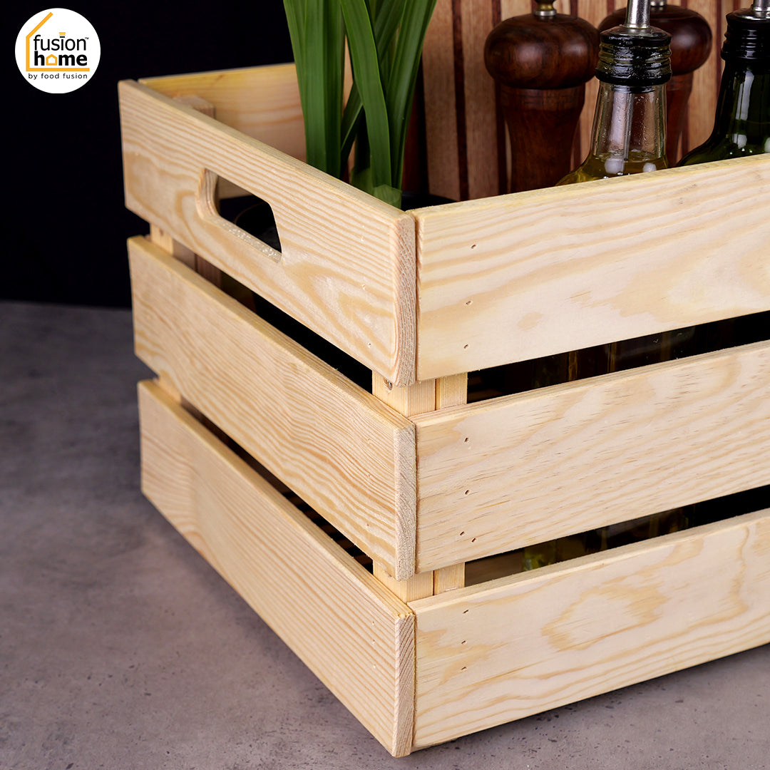 Fusion Box Classic Wooden Crate