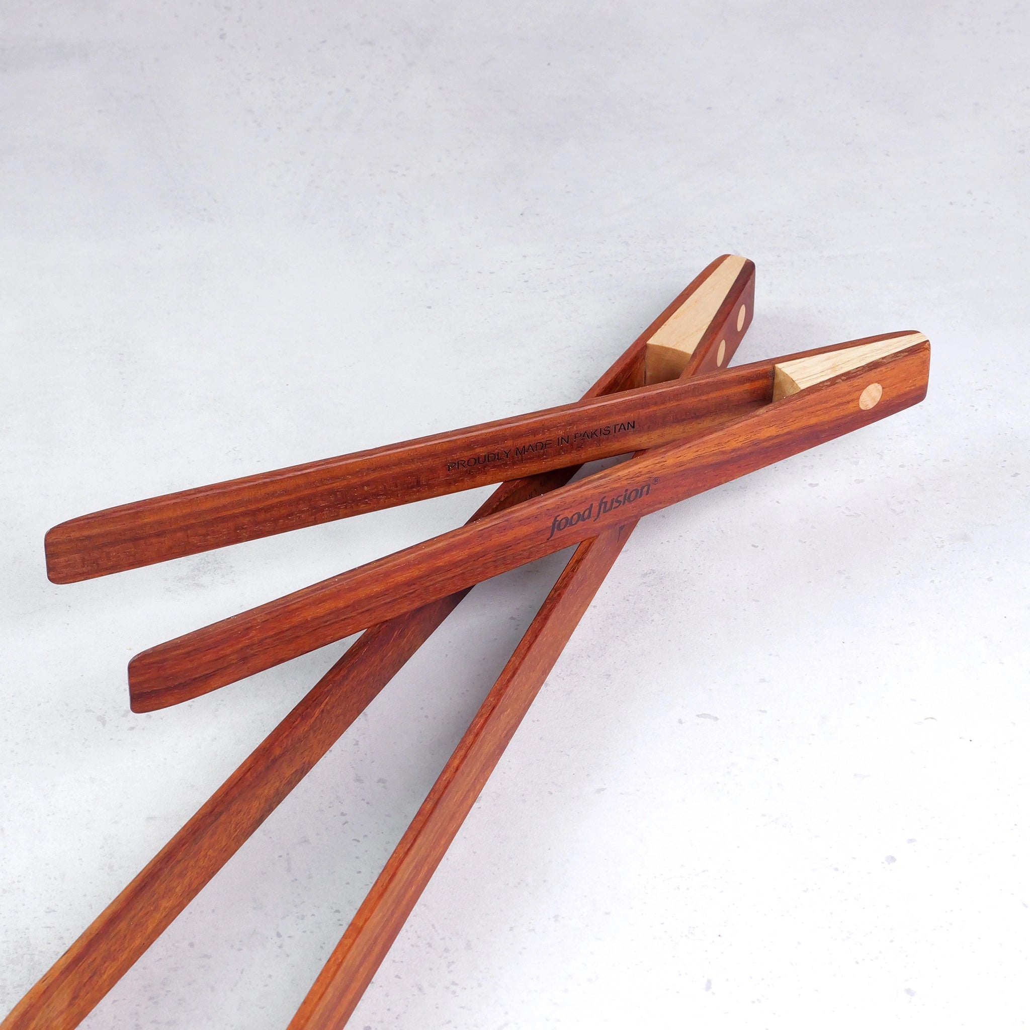 Hand Crafted Wooden Tongs