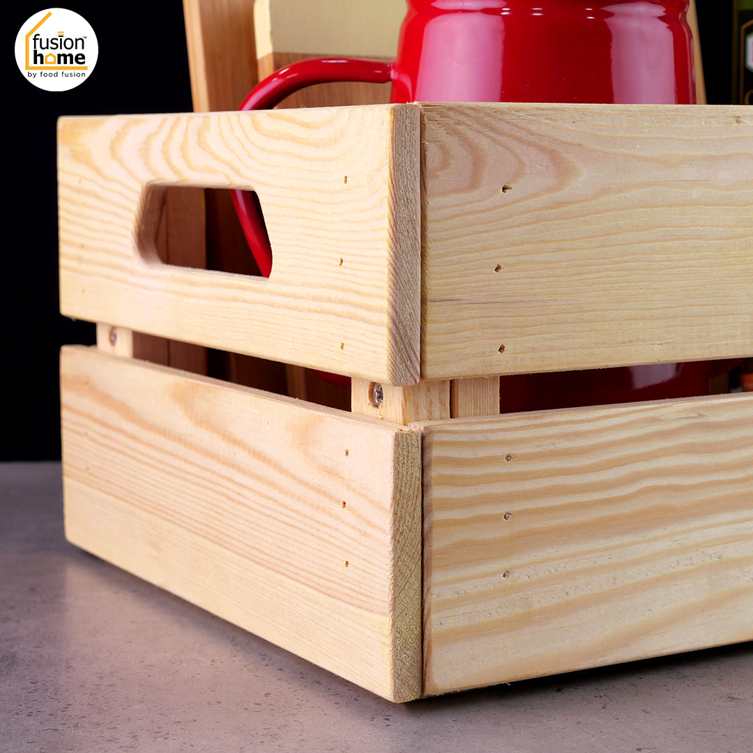 Fusion Box Classic Wooden Crate