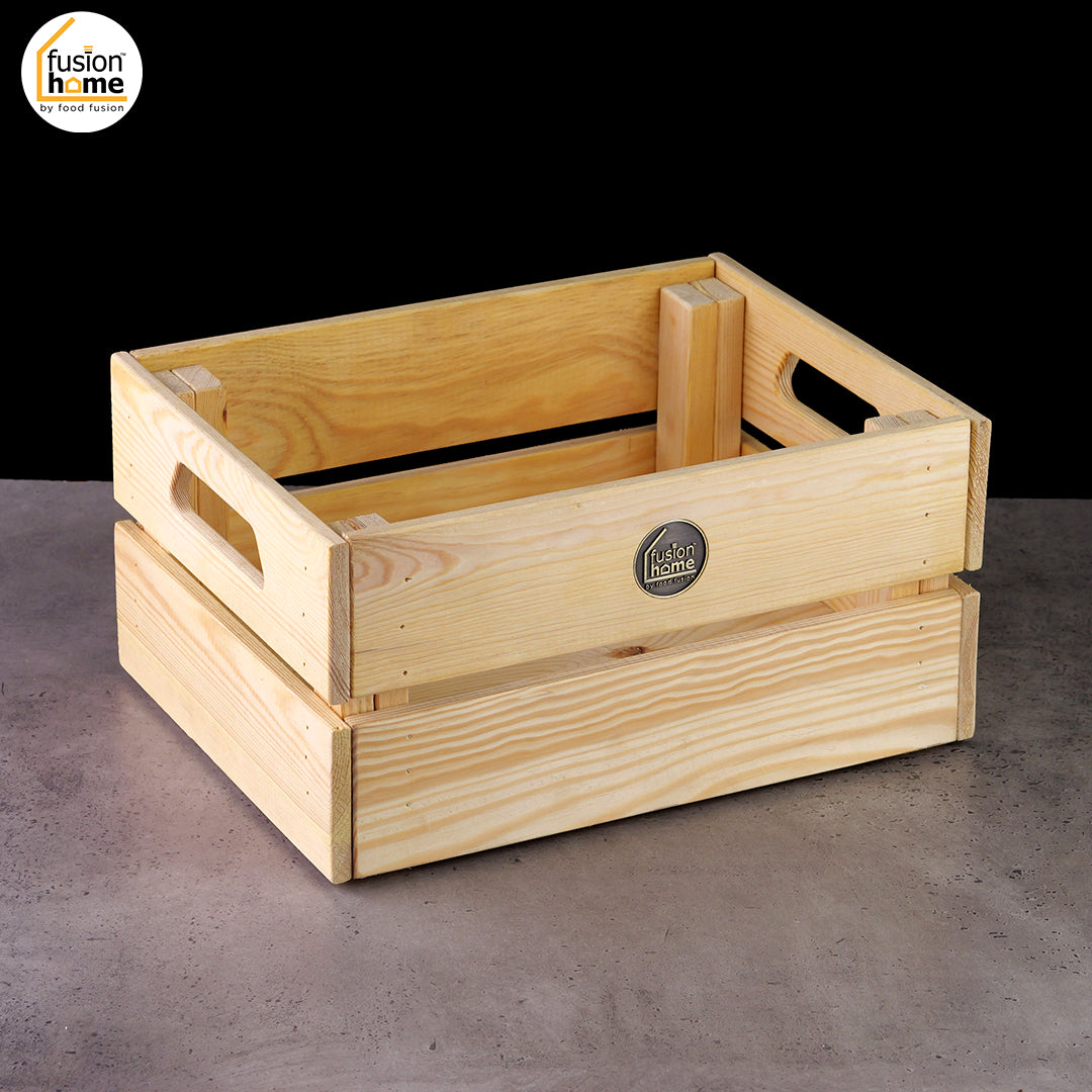 Fusion Box Classic Wooden Crate