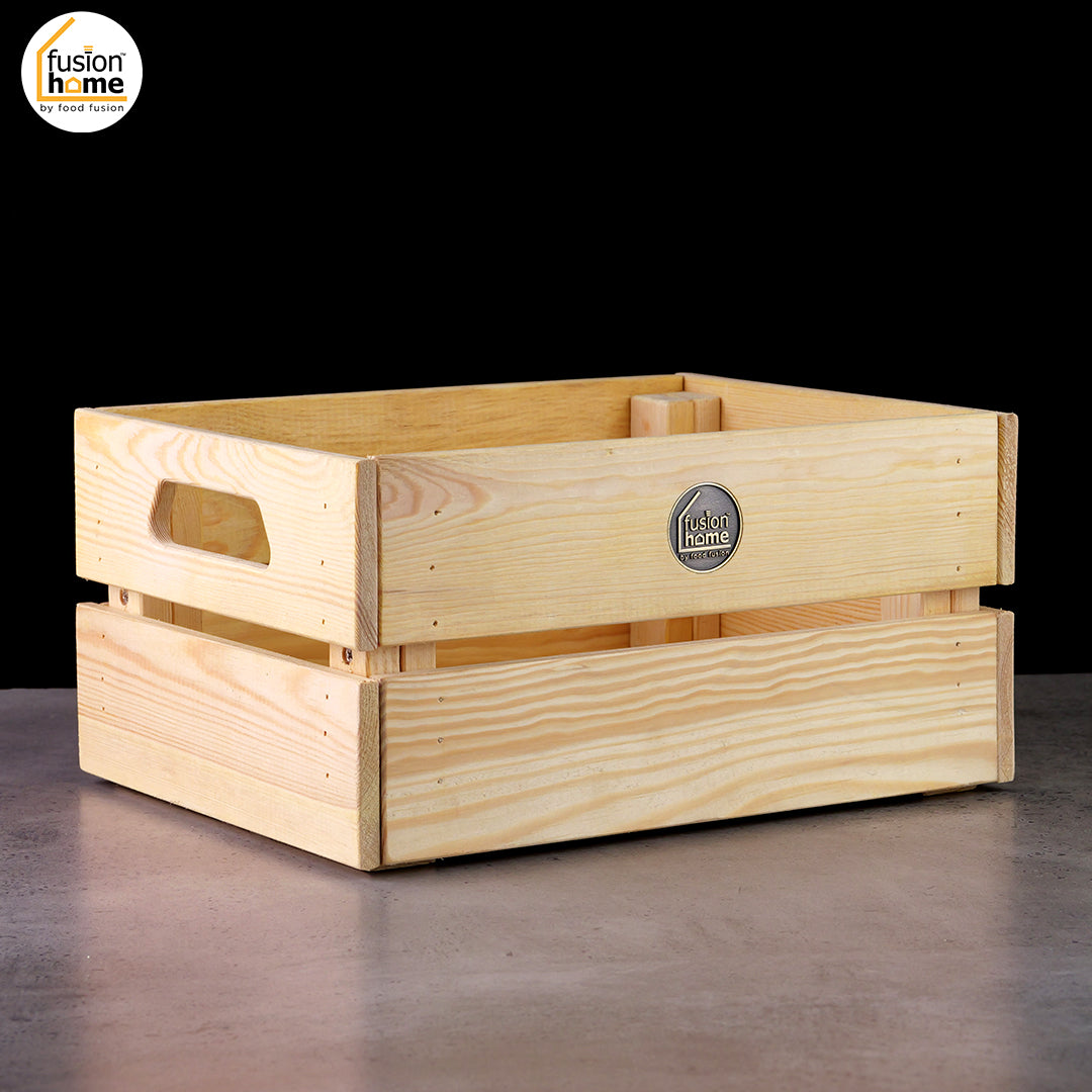 Fusion Box Classic Wooden Crate