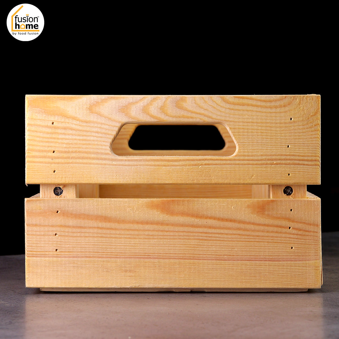 Fusion Box Classic Wooden Crate