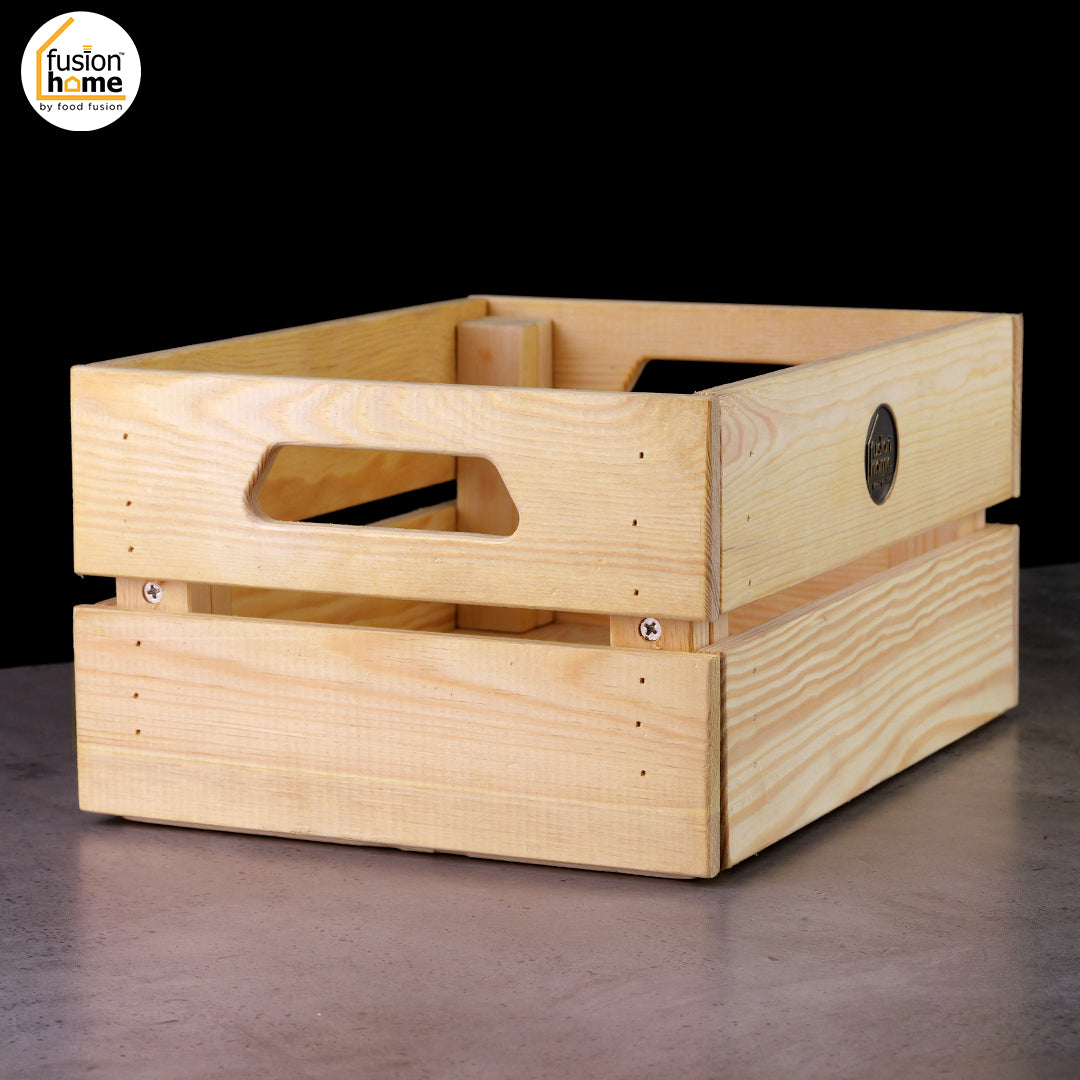 Fusion Box Classic Wooden Crate