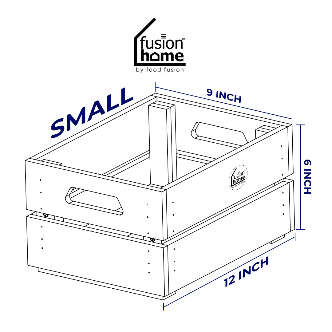 Fusion Box Classic Wooden Crate