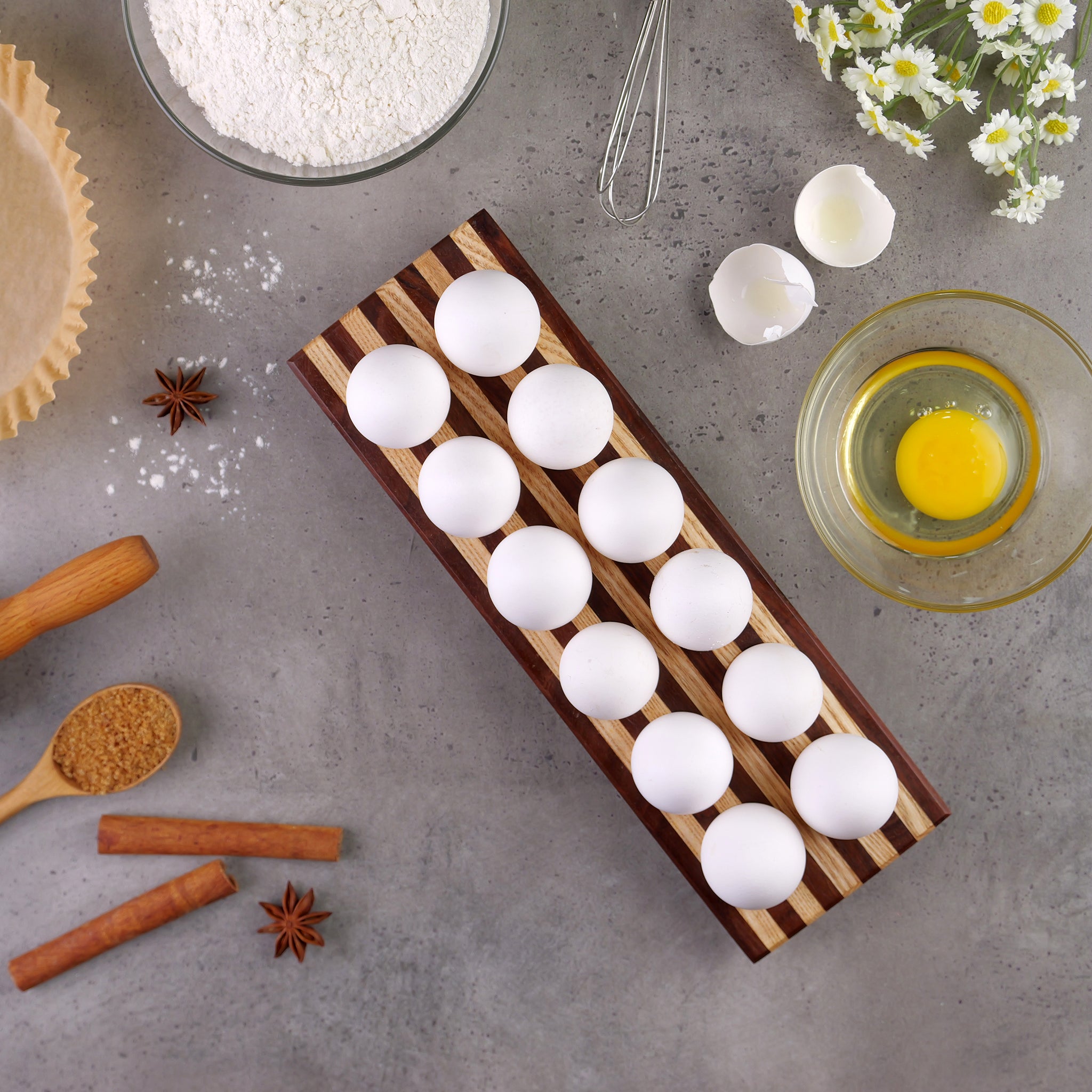 Wooden Egg Tray